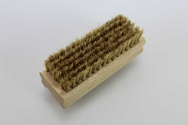 Nagel- und Handwaschbürste / doppelseitig, Holz, Naturborste